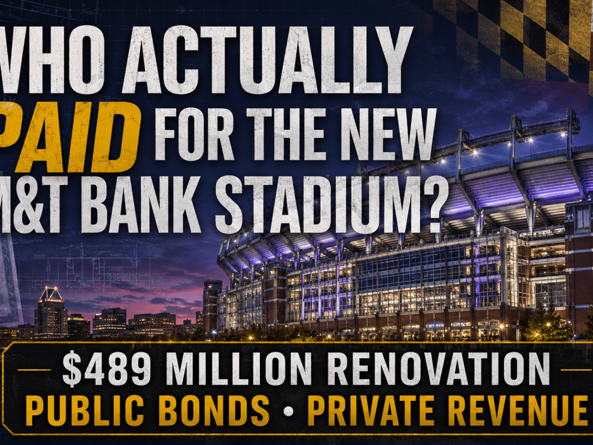 Who Actually Paid for the New M&T Bank&nbsp;Stadium