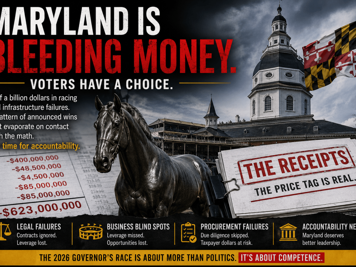 Maryland Is Bleeding Money. Voters Have a&nbsp;Choice.