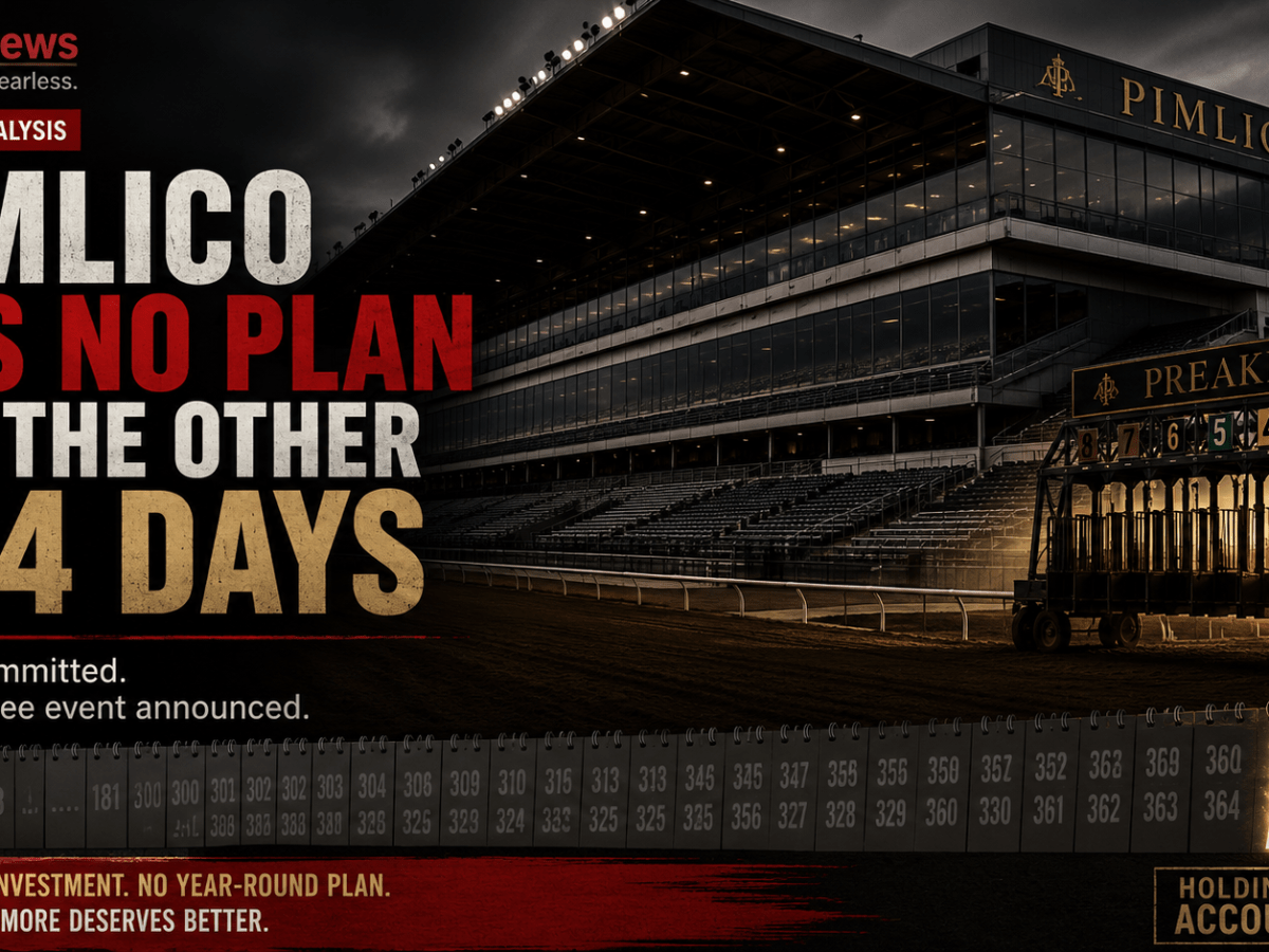 Pimlico Has No Plan for the Other 364&nbsp;Days