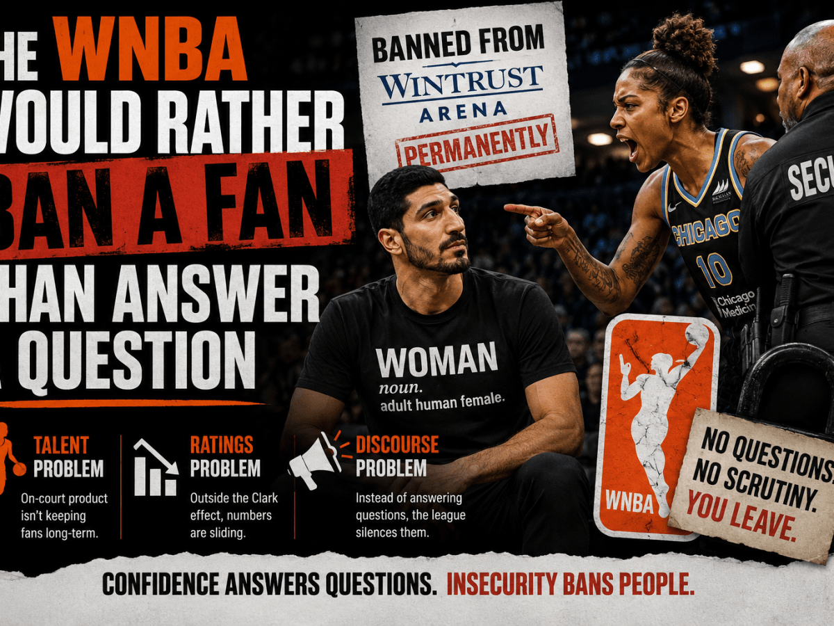 The WNBA Would Rather Ban a Fan Than Answer a&nbsp;Question