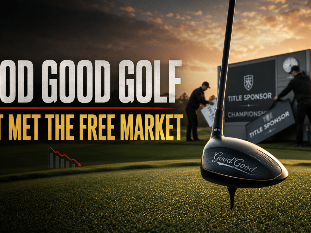 Good Good Golf Just Learned What “Free Market” Actually&nbsp;Means