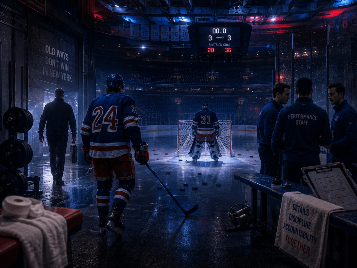 The Rangers Blew Up Their Support Staff Because the Old Plan Wasn’t&nbsp;Working