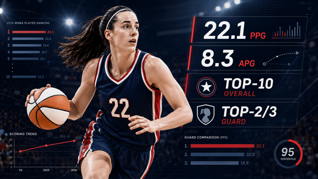 Where Caitlin Clark Ranks in the 2026 WNBA: A Statistical&nbsp;Breakdown
