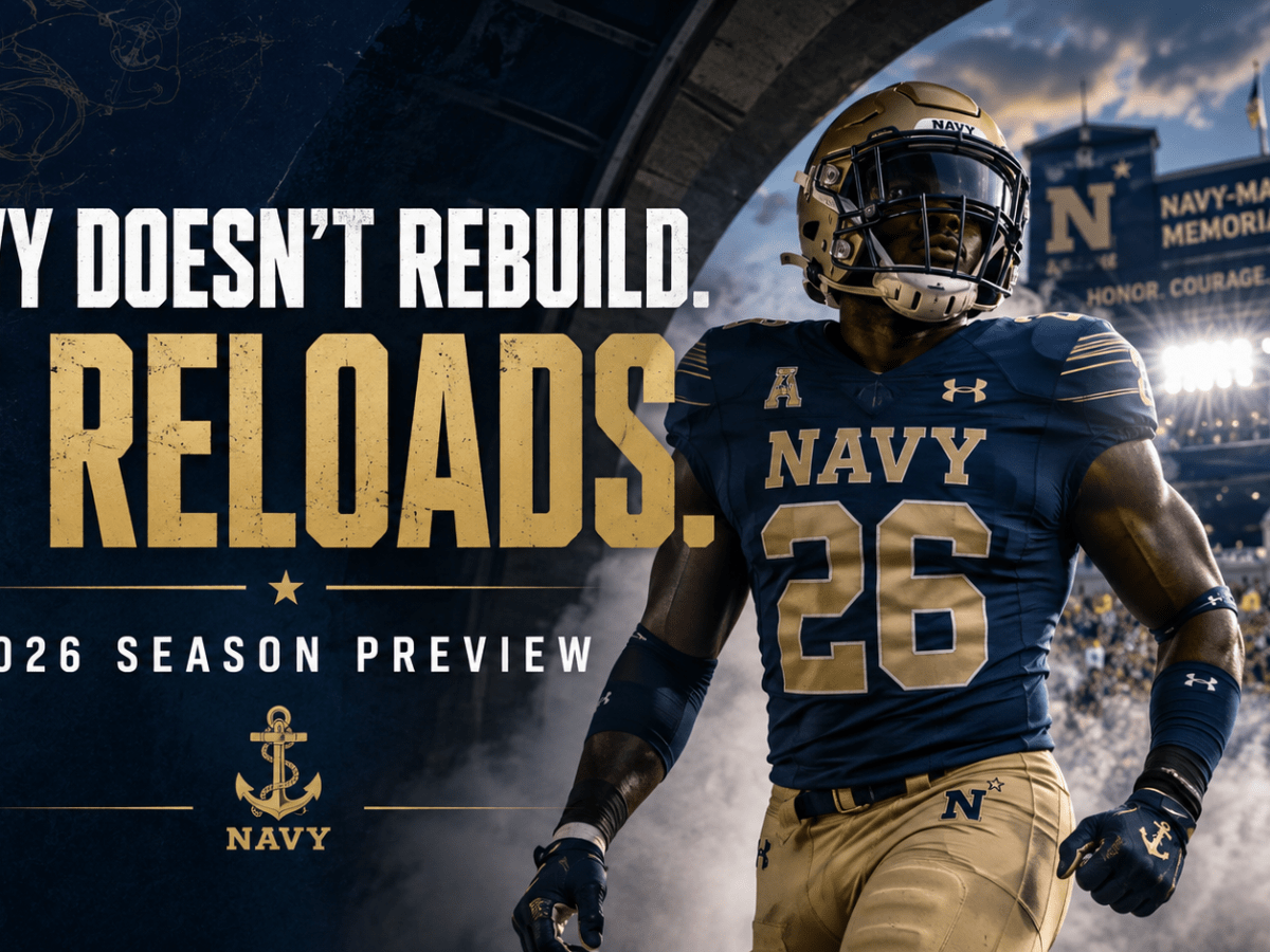 Navy Doesn’t Rebuild. It Just Reloads. Believe It Again in&nbsp;2026.