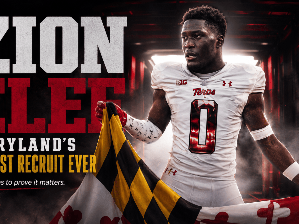 Zion Elee Is the Best Recruit Maryland Has Ever Signed. Now He Has to Prove It&nbsp;Matters.