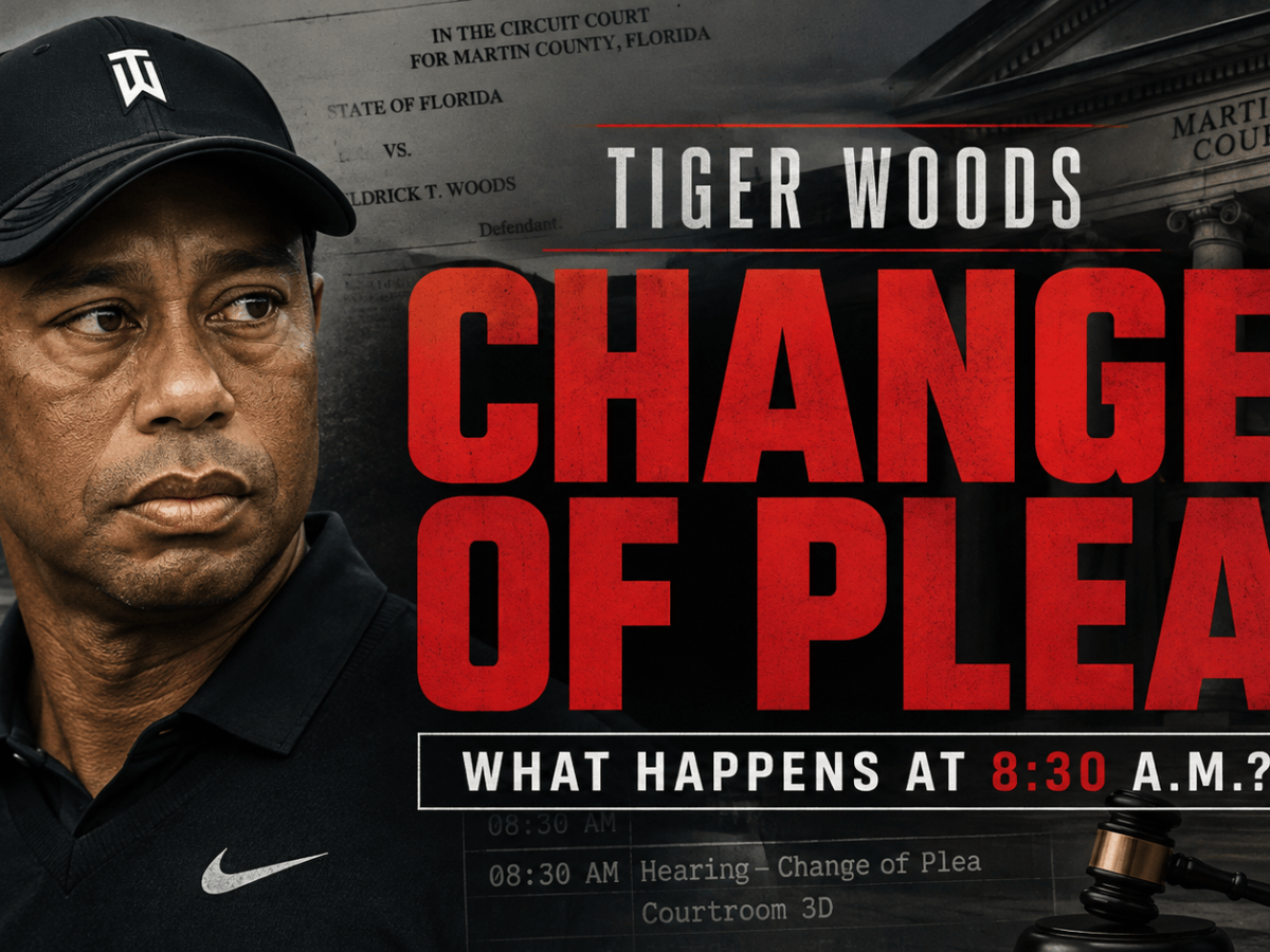 Tiger Woods Is Changing His Plea. That’s Not the Same as Him Being Done Explaining&nbsp;Himself.